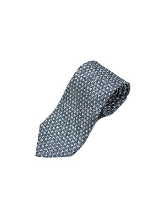 Gucci Pointed Tie In Blue