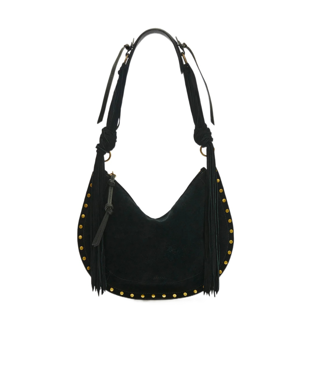Isabel Marant Oskan Soft Zip Bag In Black