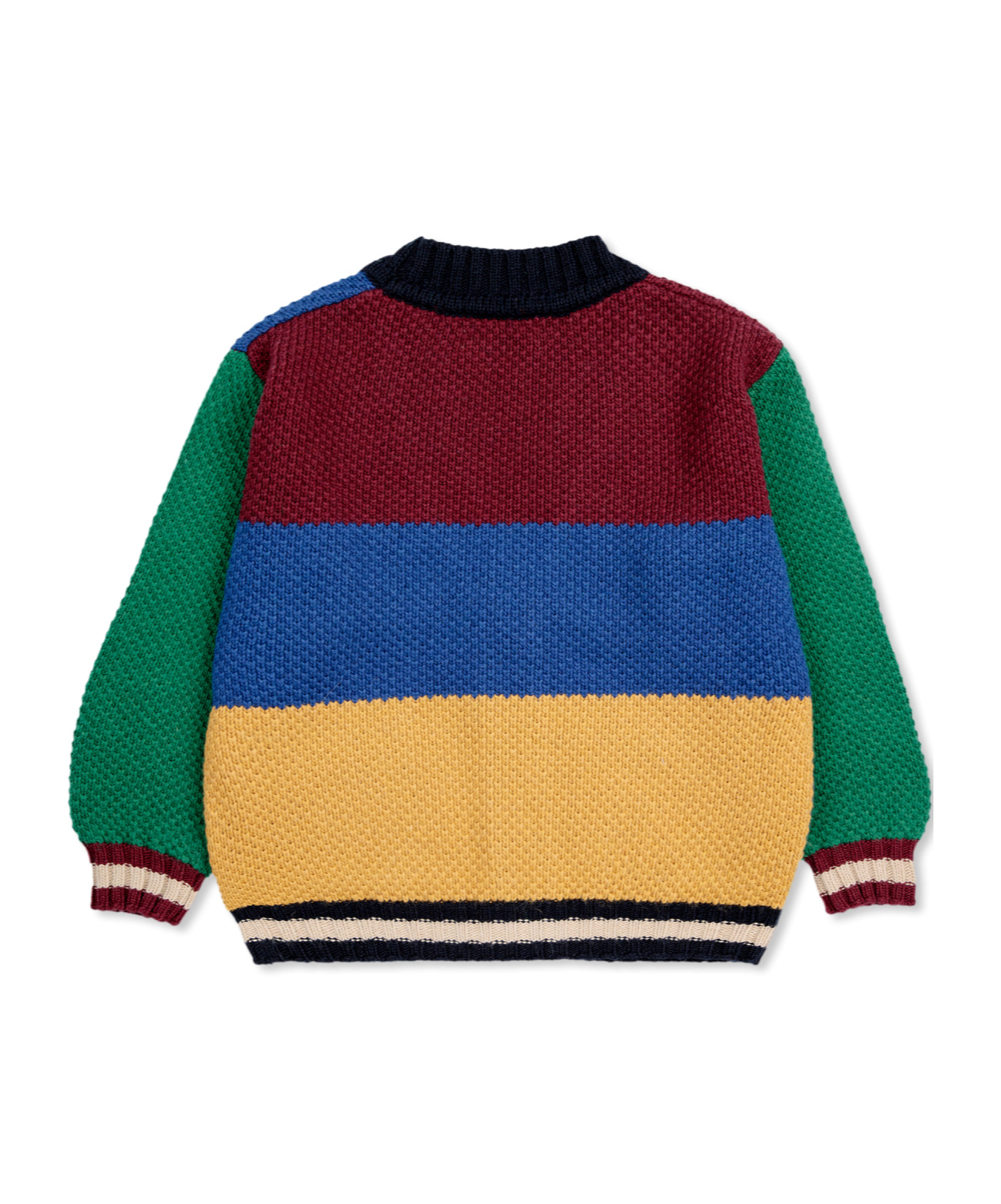 Bobo Choses Multicolor Cardigan For Kids With Logo In Multicolor