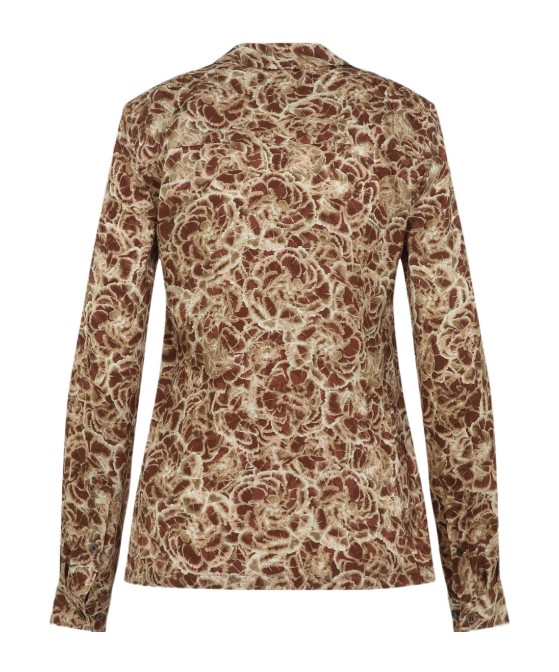 Shop Dries Van Noten Long-sleeved Shirt In Nude