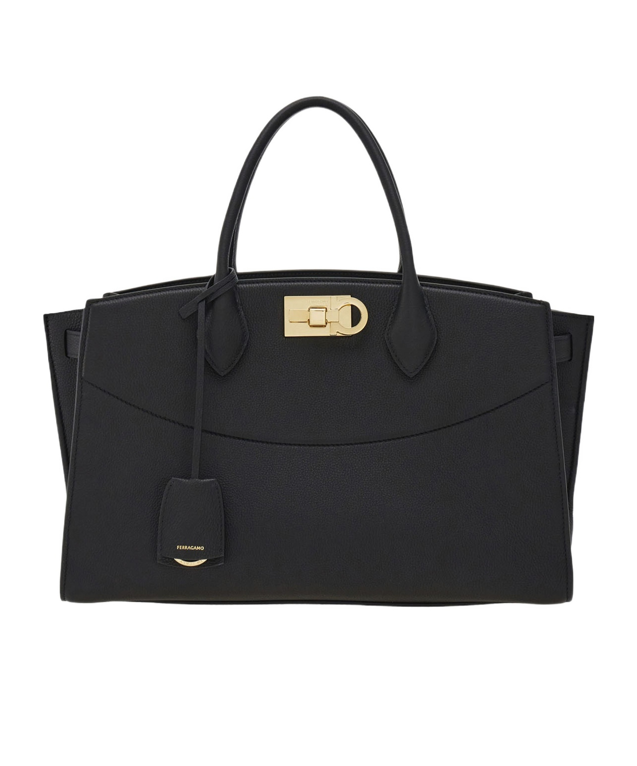 Ferragamo Double Handle Shoulder Bag