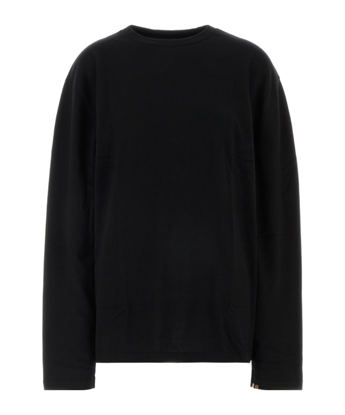 Extreme Cashmere Black Cotton Blend Oversize Rock T-shirt