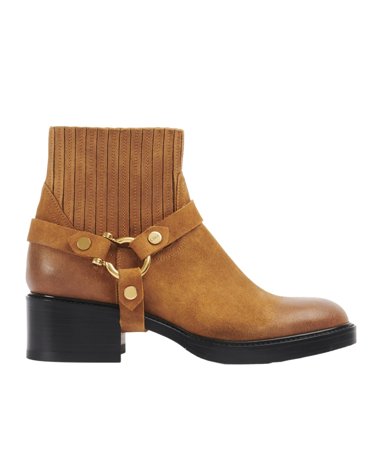 Chloé Bottines Dakota Femme Brun Taille 37 100% Cuir De Veau In Brown