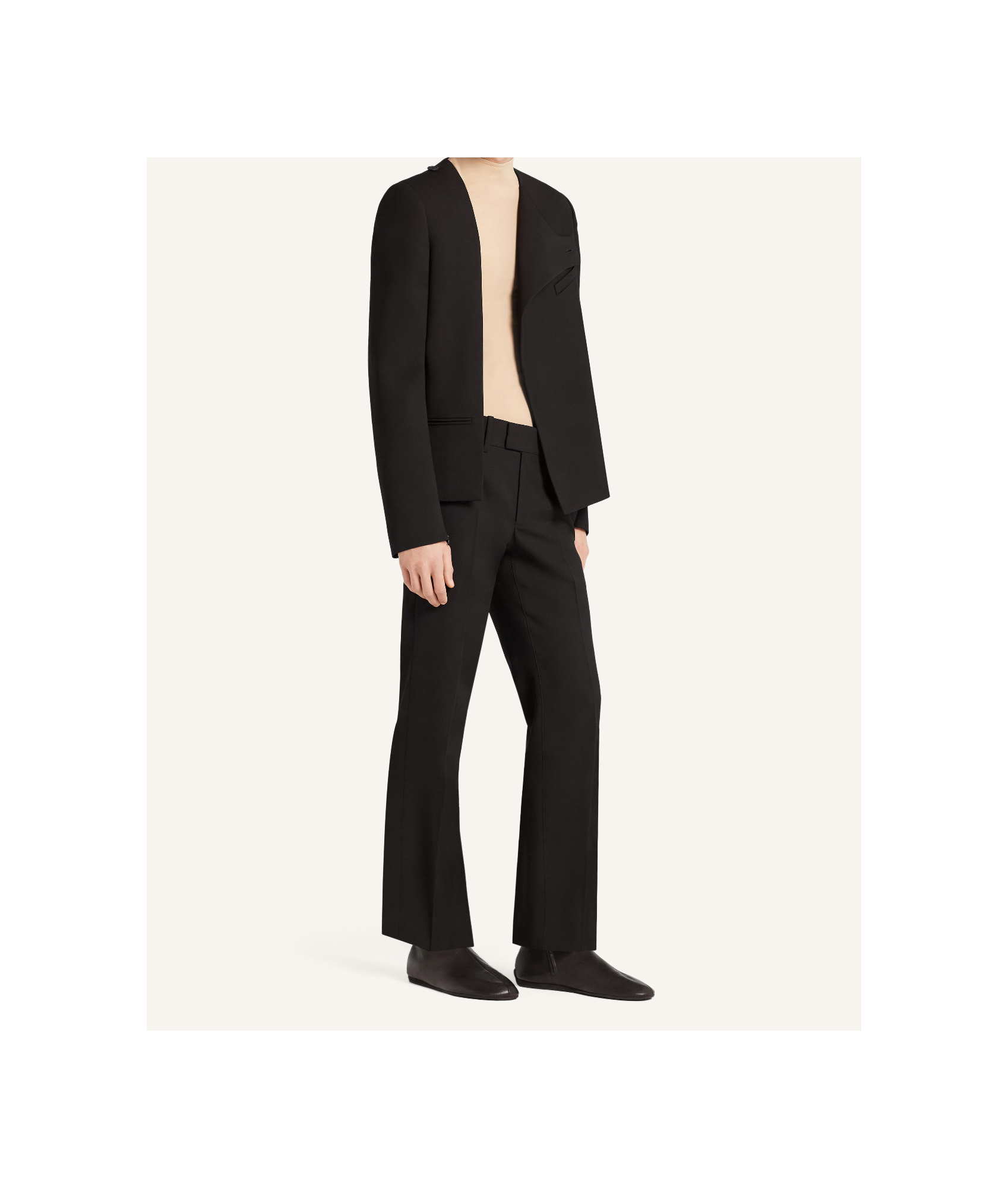 Courrèges Asymmetric Blazer In Black