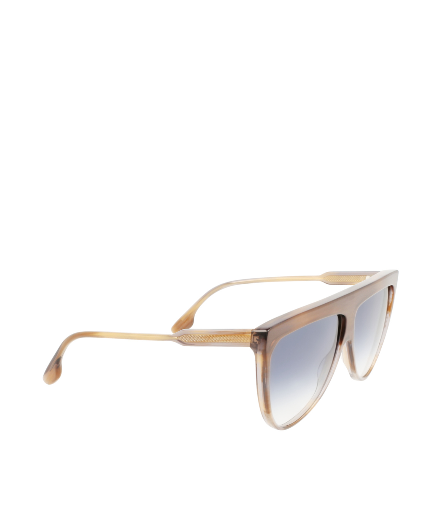 Victoria Beckham Round-frame Sunglasses In Brown