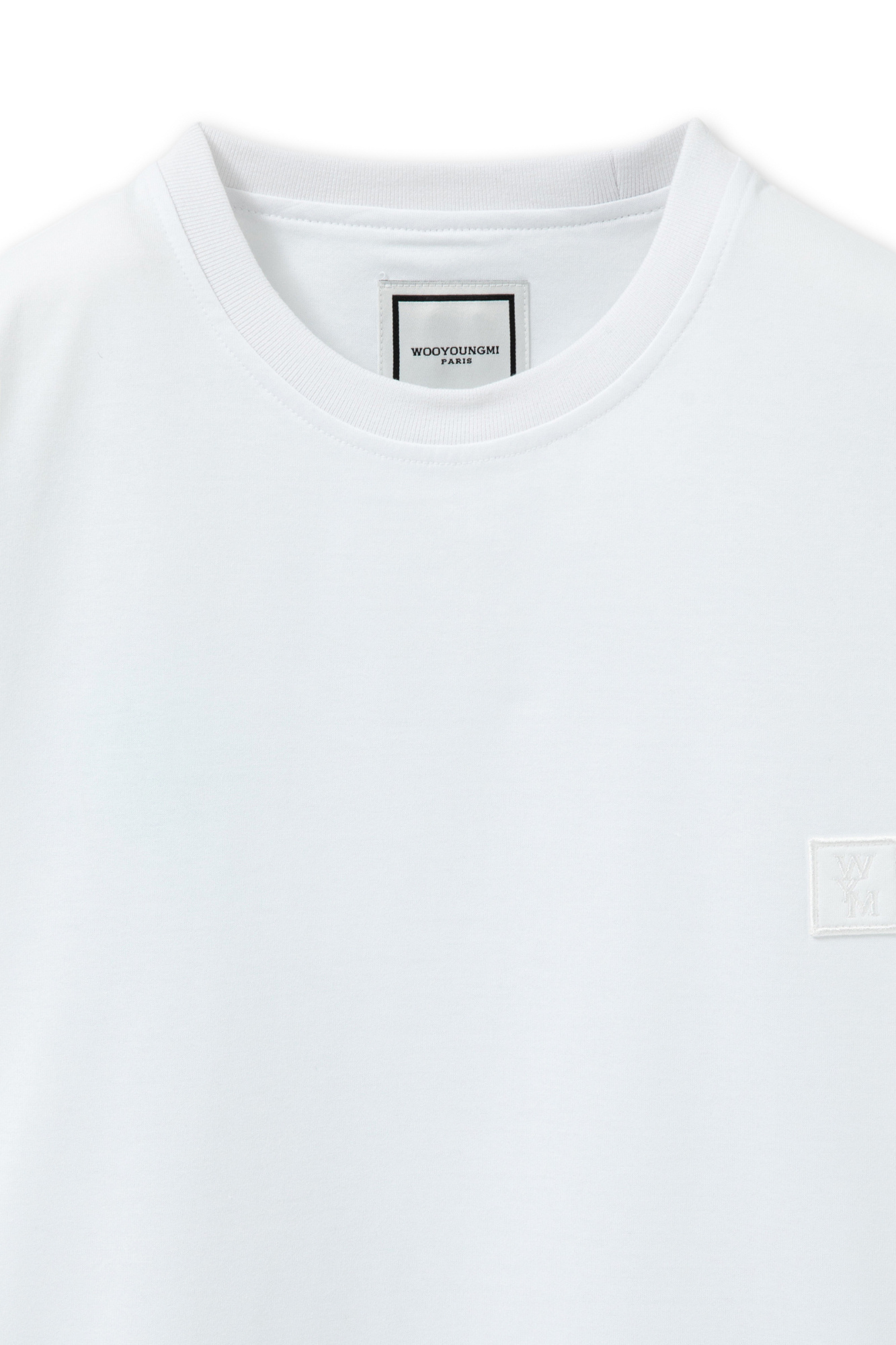 Wooyoungmi Graphic Short-sleeved T-shirt In White