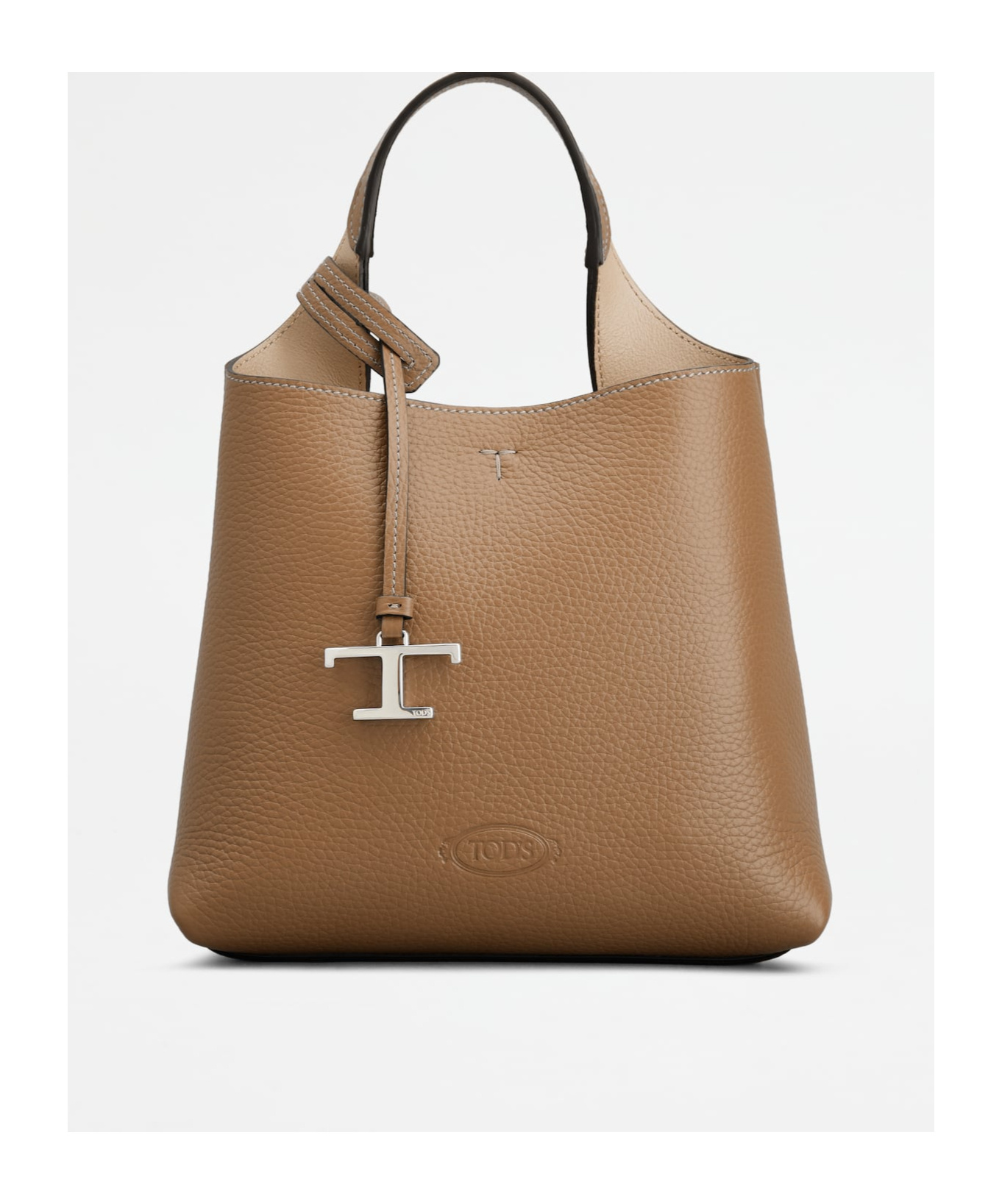Tod's Single Handle Shoulder Bag In Brown