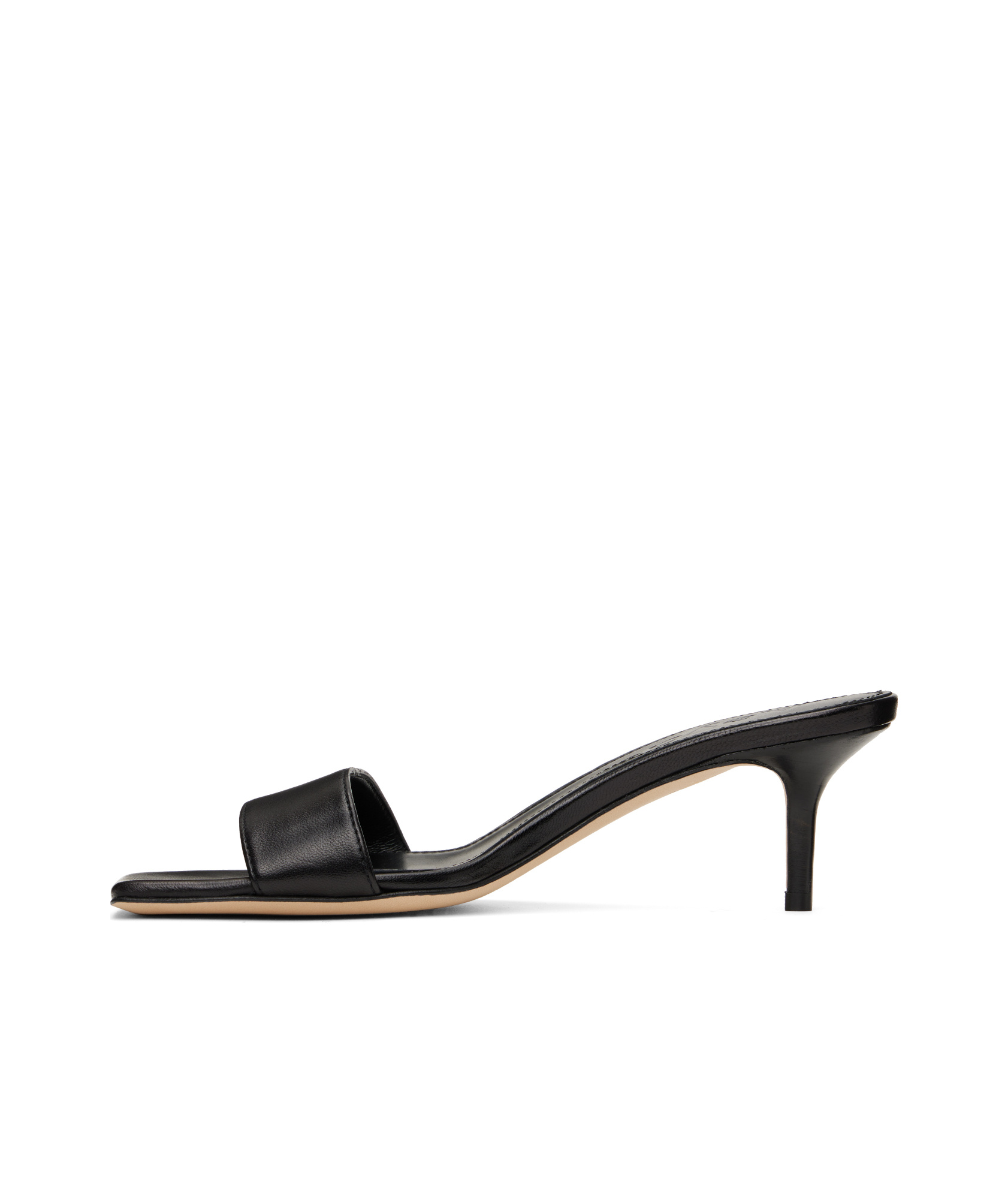 Aeyde Brown Ilvy Kid Suede Leather Mules
