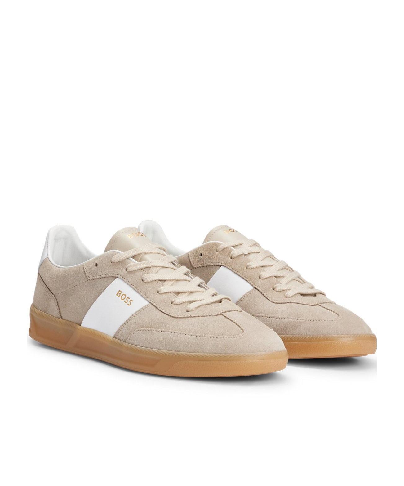 Hugo Boss Boss Brandon Trainer Sneaker In Nude