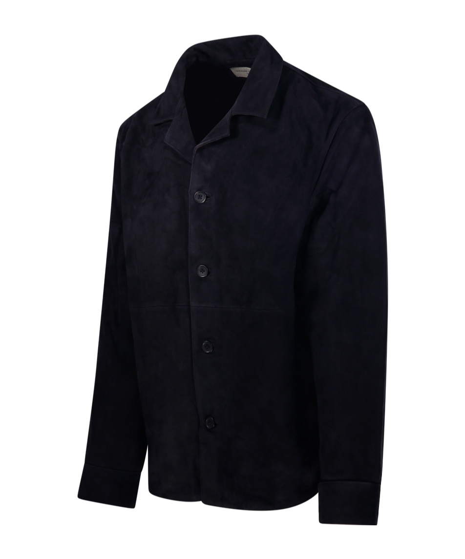 Officine Generale Single-breasted Casual Jacket In Black