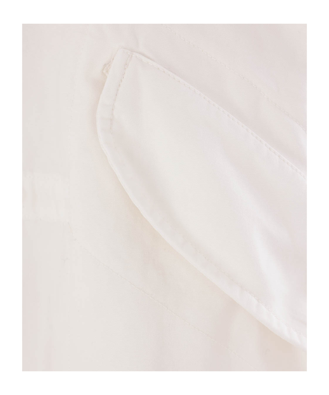 Mm6 Maison Margiela Drawstring Coat In Neutral