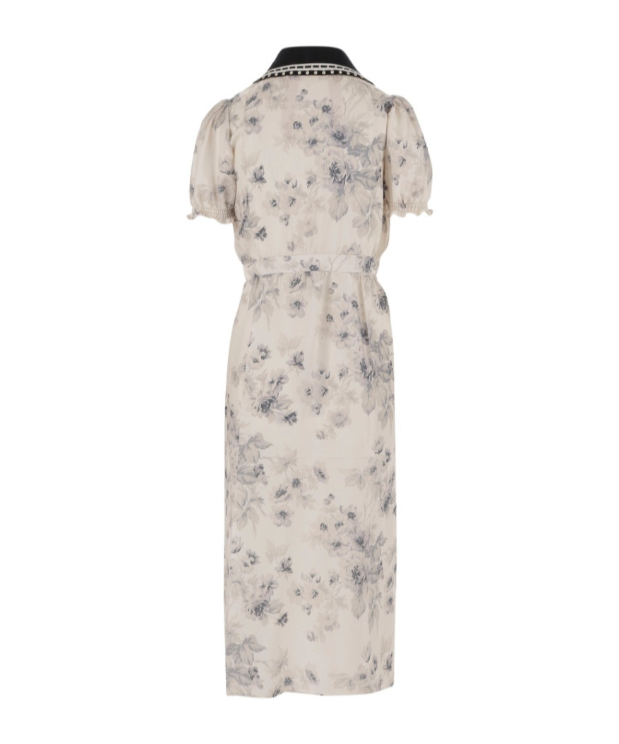 Shop N°21 Lapel Dress In Nude