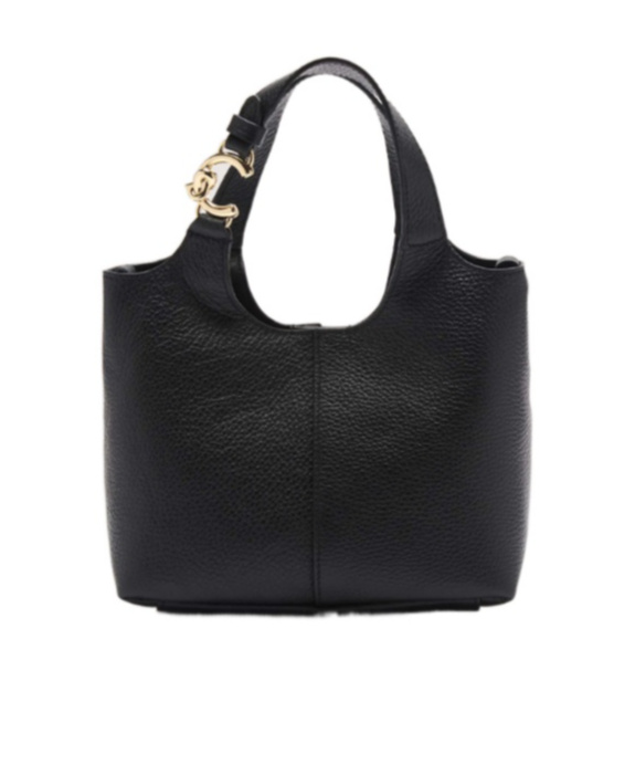 Coccinelle C-easy Small Hand Bag In Black