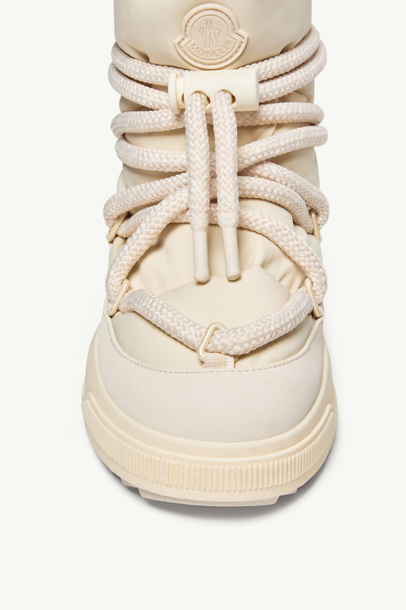 Moncler Altive Mid Snow Boots In Nude