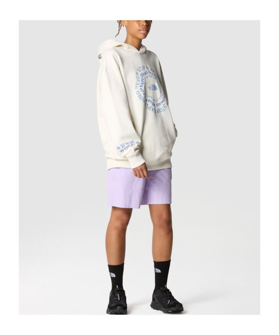 Shop The North Face Nse Pattern Hoodie In White