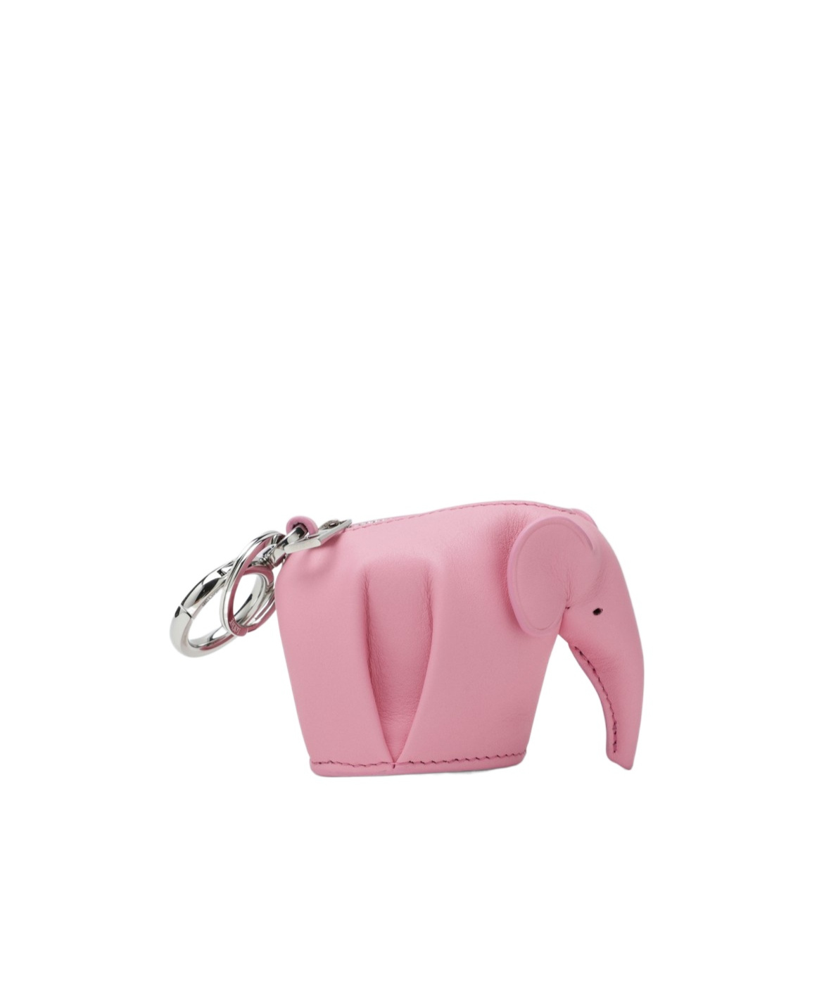 Loewe Elephant Keychain In Pink