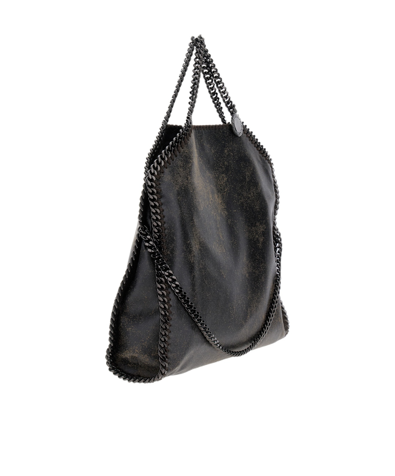 Stella Mccartney Falabella 3-chain Bag In Antiqued Suede