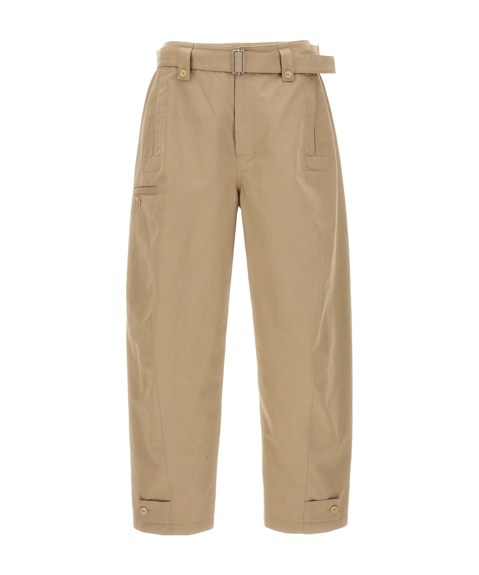LEMAIRE TWISTED PLEATED TROUSERS