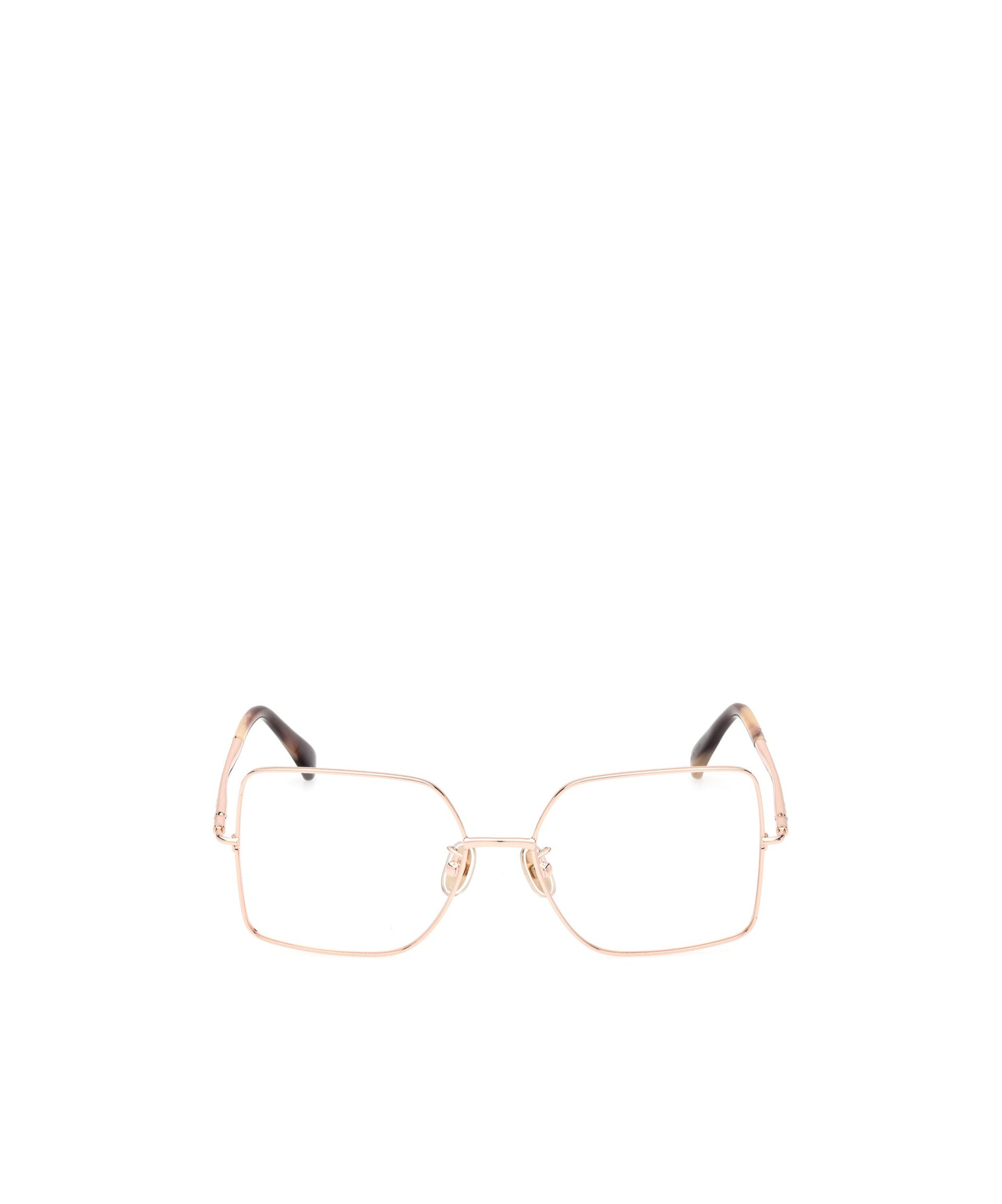 Max Mara Logo Plain Glasses In Gold