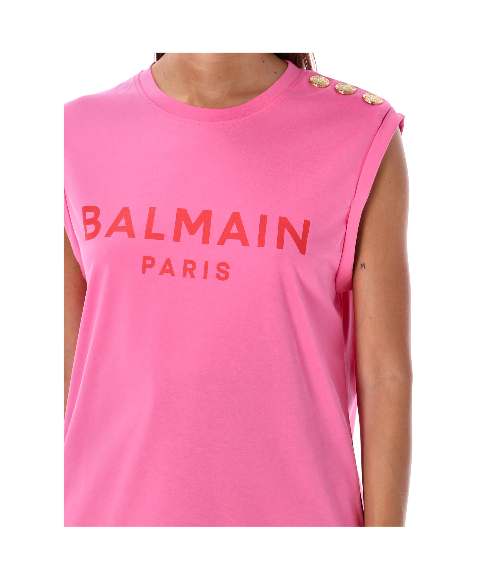 BALMAIN LOGO TANK TOP