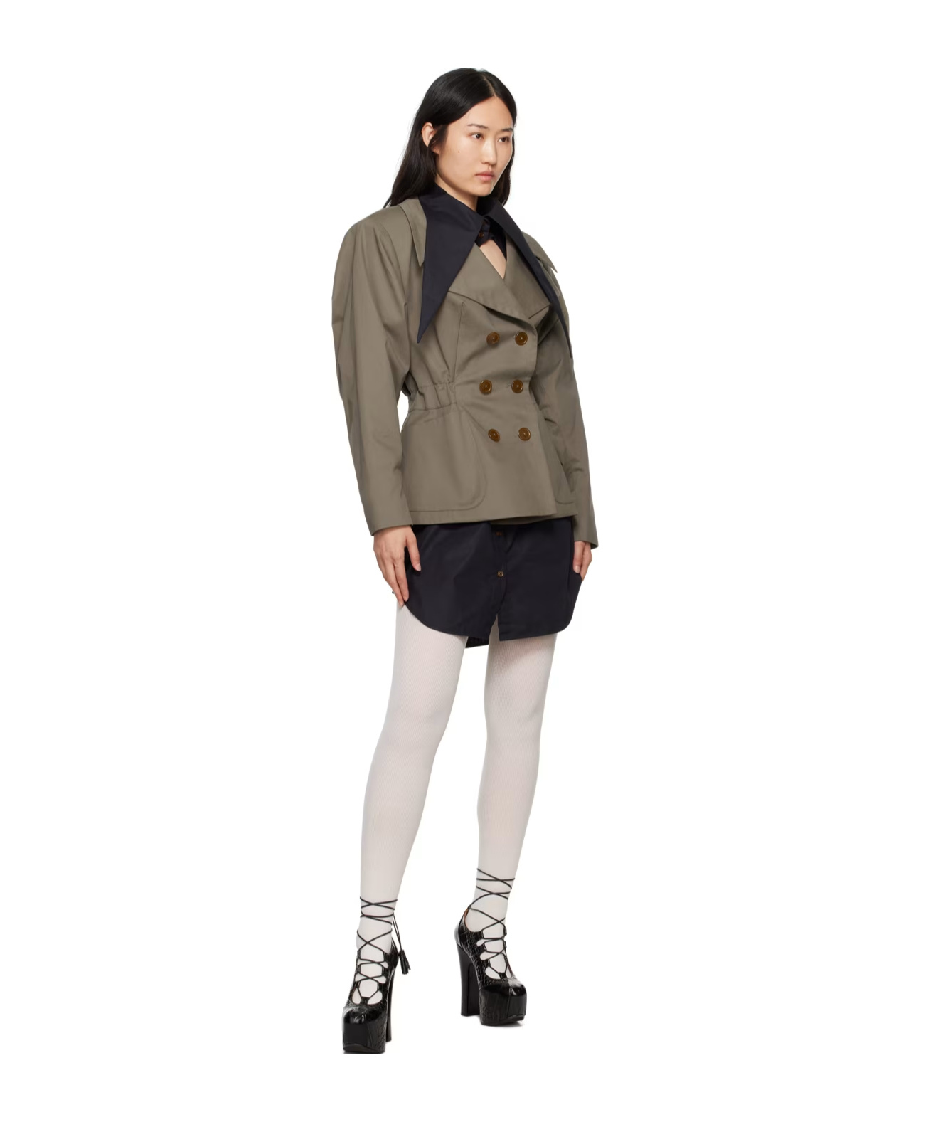 Vivienne Westwood Ella Suit Coat In Gray