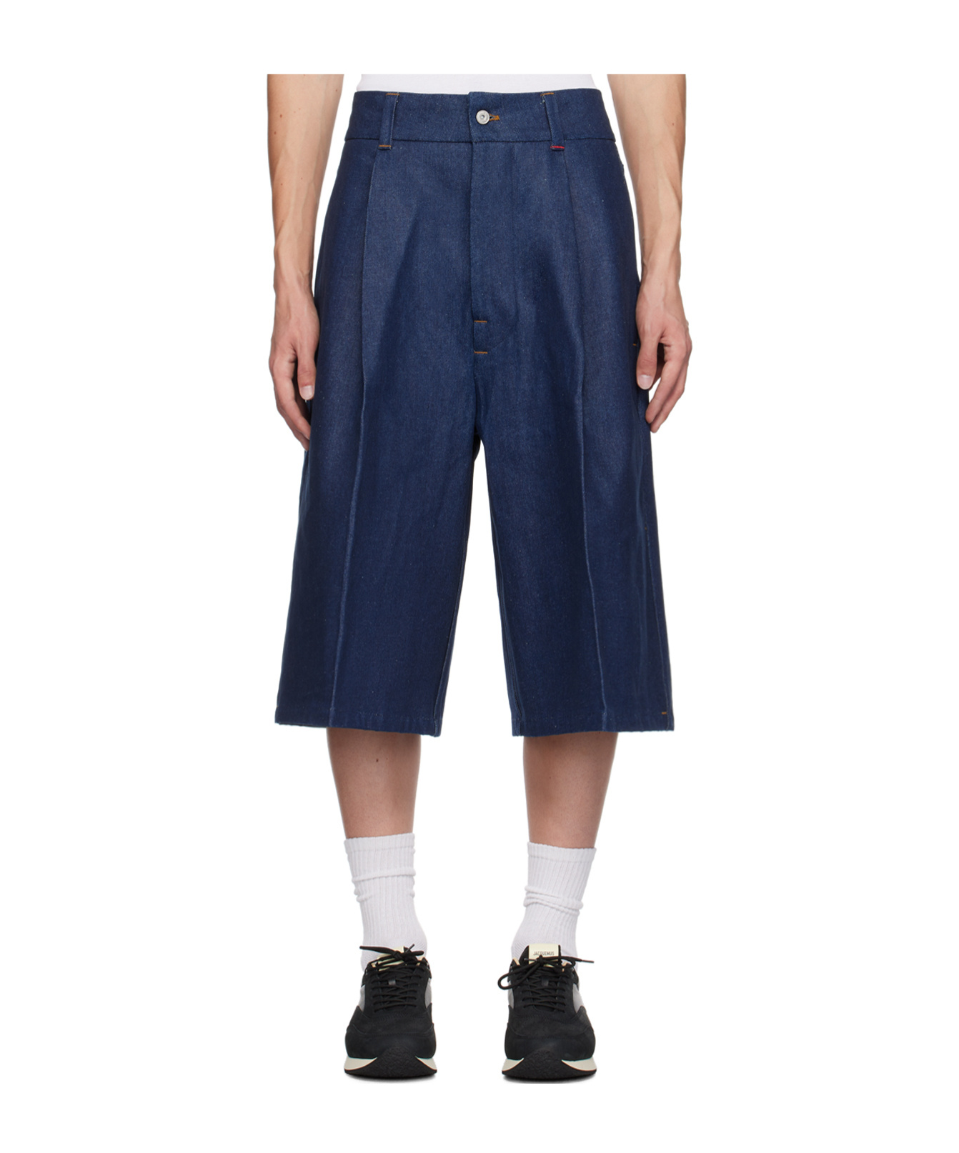 JACQUEMUS LA CASA 'LE SHORT DE-NÎMES RAVELLO' DENIM SHORTS