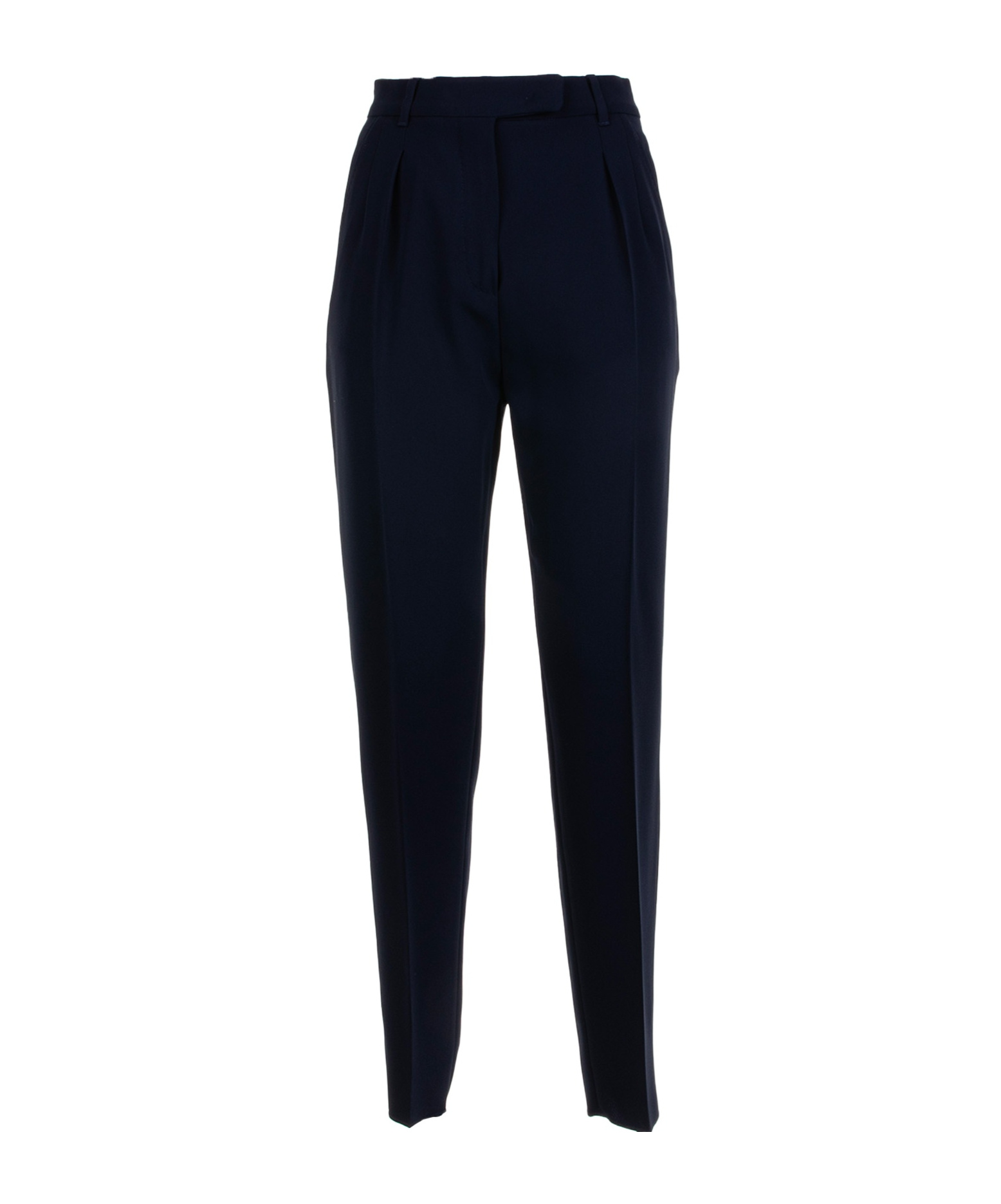 Max Mara Belt-loop Casual Pants In Black