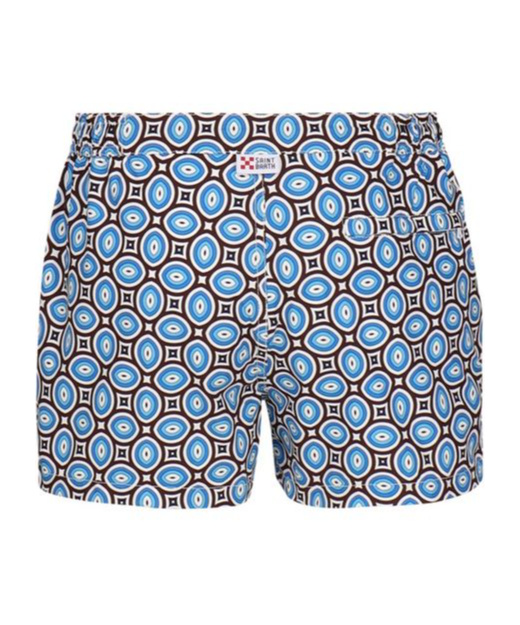 MC2 SAINT BARTH MC2 SAINT BARTH ALL-OVER PATTERNED SWIM SHORTS