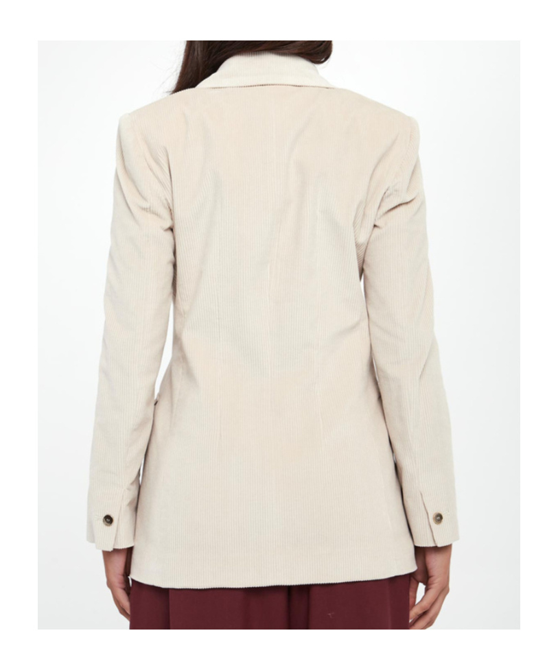 Marella Long-sleeved Suit Jacket In Neutral