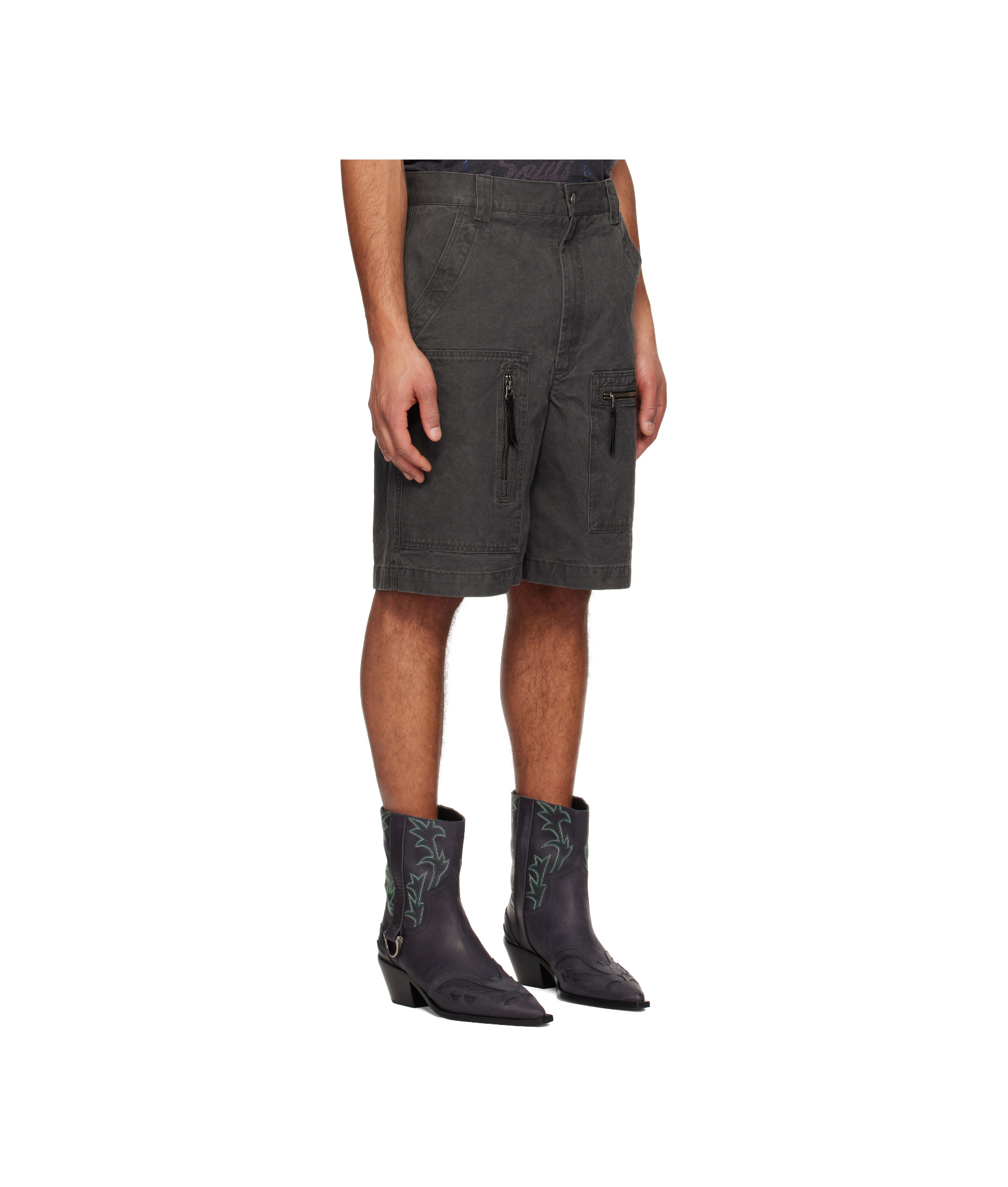 Isabel Marant Black Kyle Shorts In Black