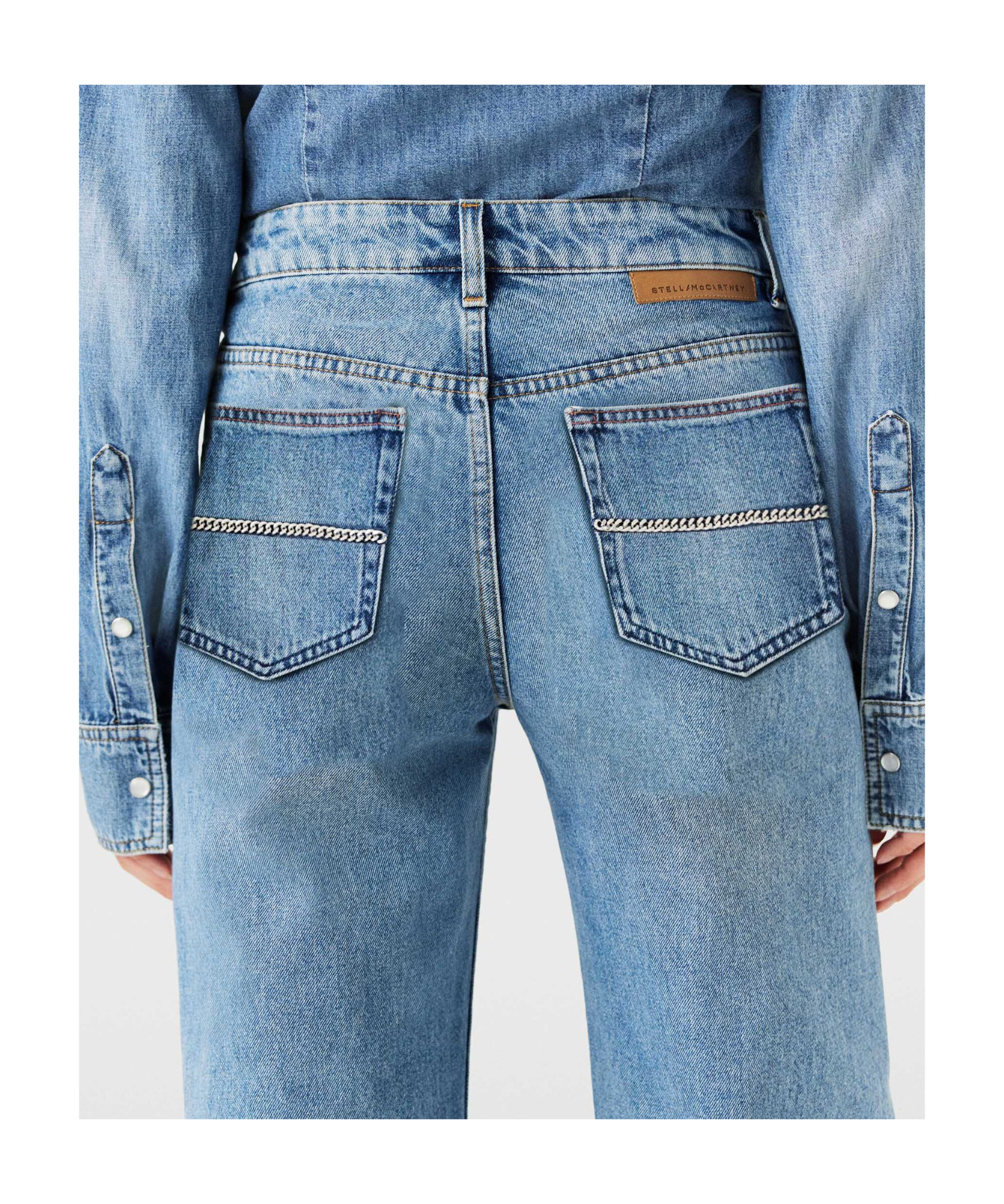 STELLA MCCARTNEY STELLA MCCARTNEY STRAIGHT LEG JEANS