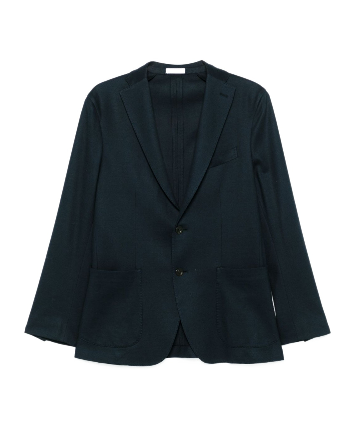 Boglioli Piqué-weave Blazer In Black