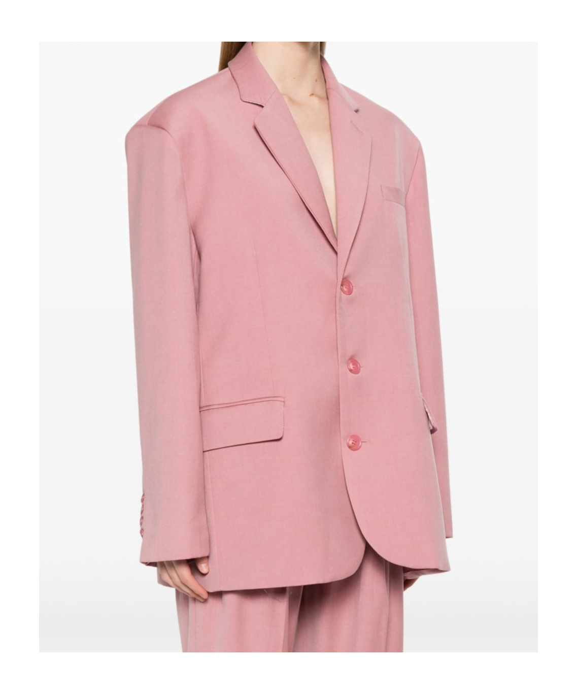 THE FRANKIE SHOP SINGLE BREASTED BLAZER