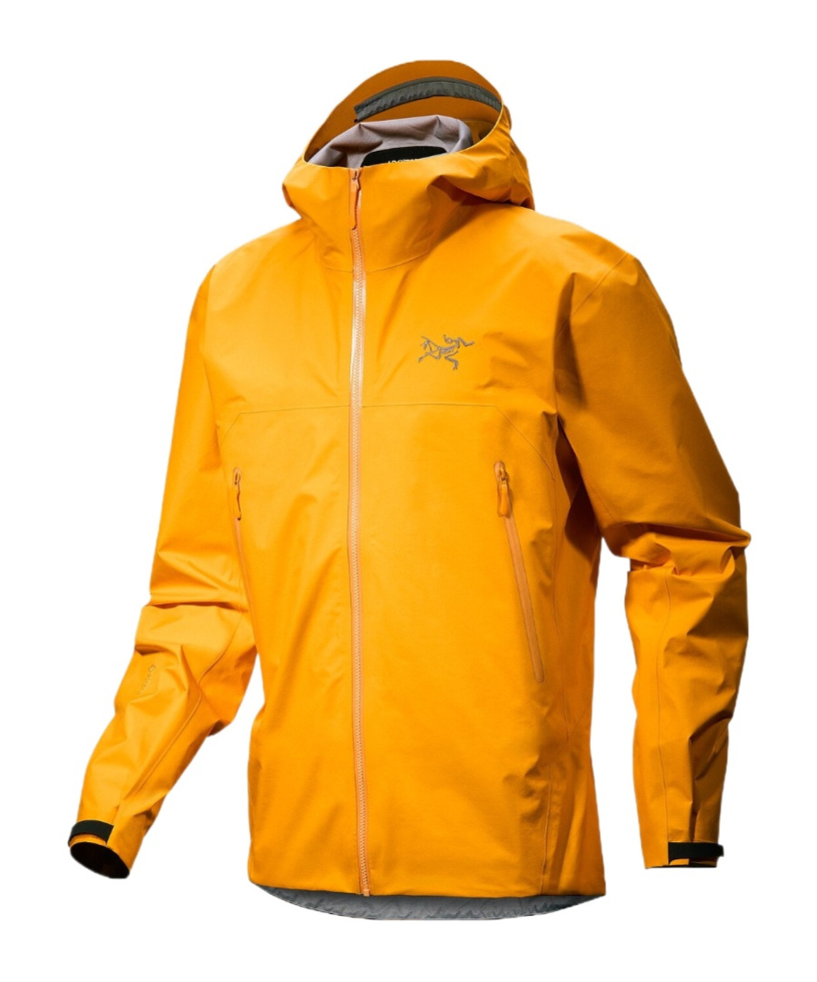 Arc'teryx Beta Gore-tex Zipper Casual Jacket In Yellow