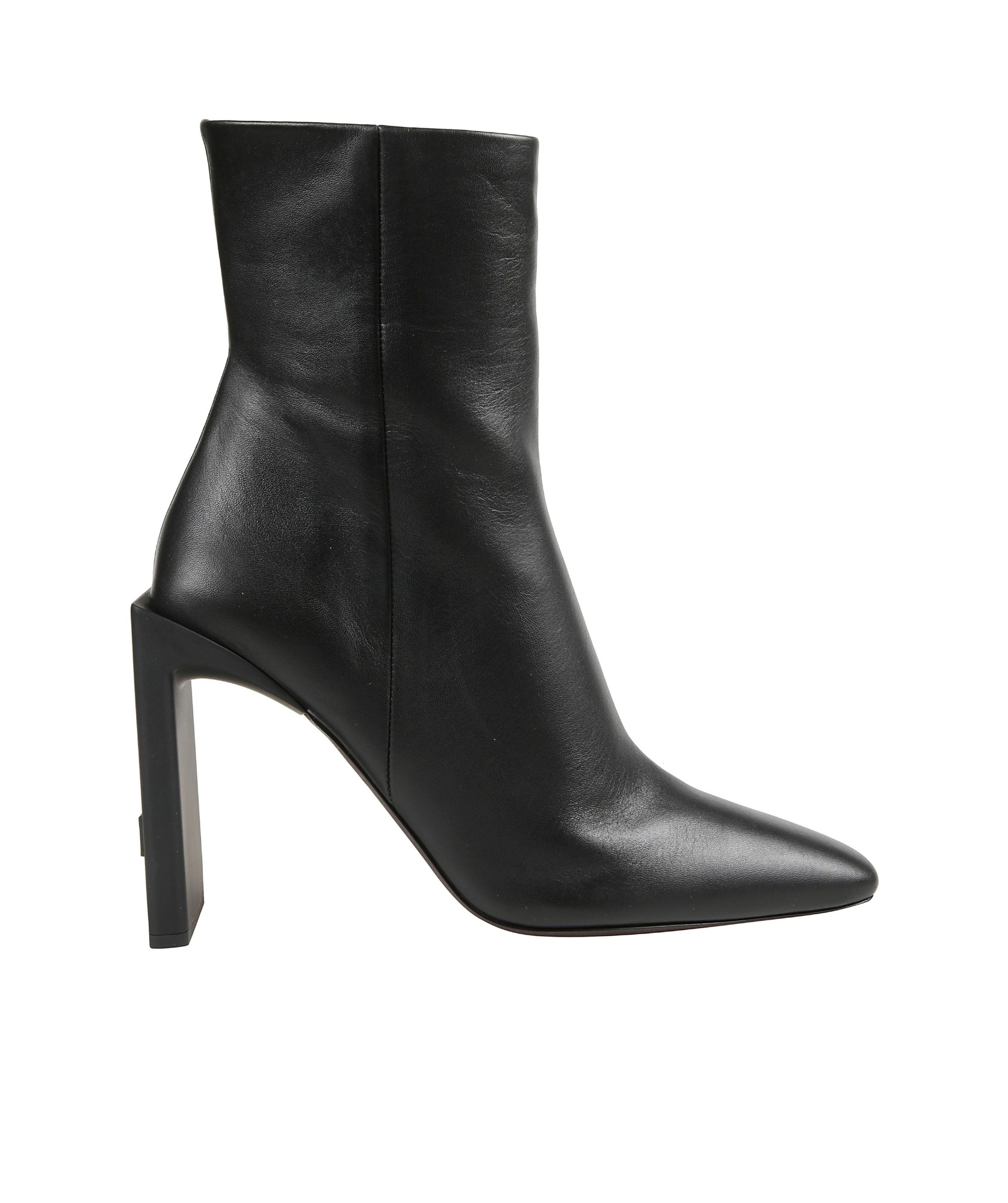 Fear Of God Block Heel Pointed Toe Ankle Boot In Black