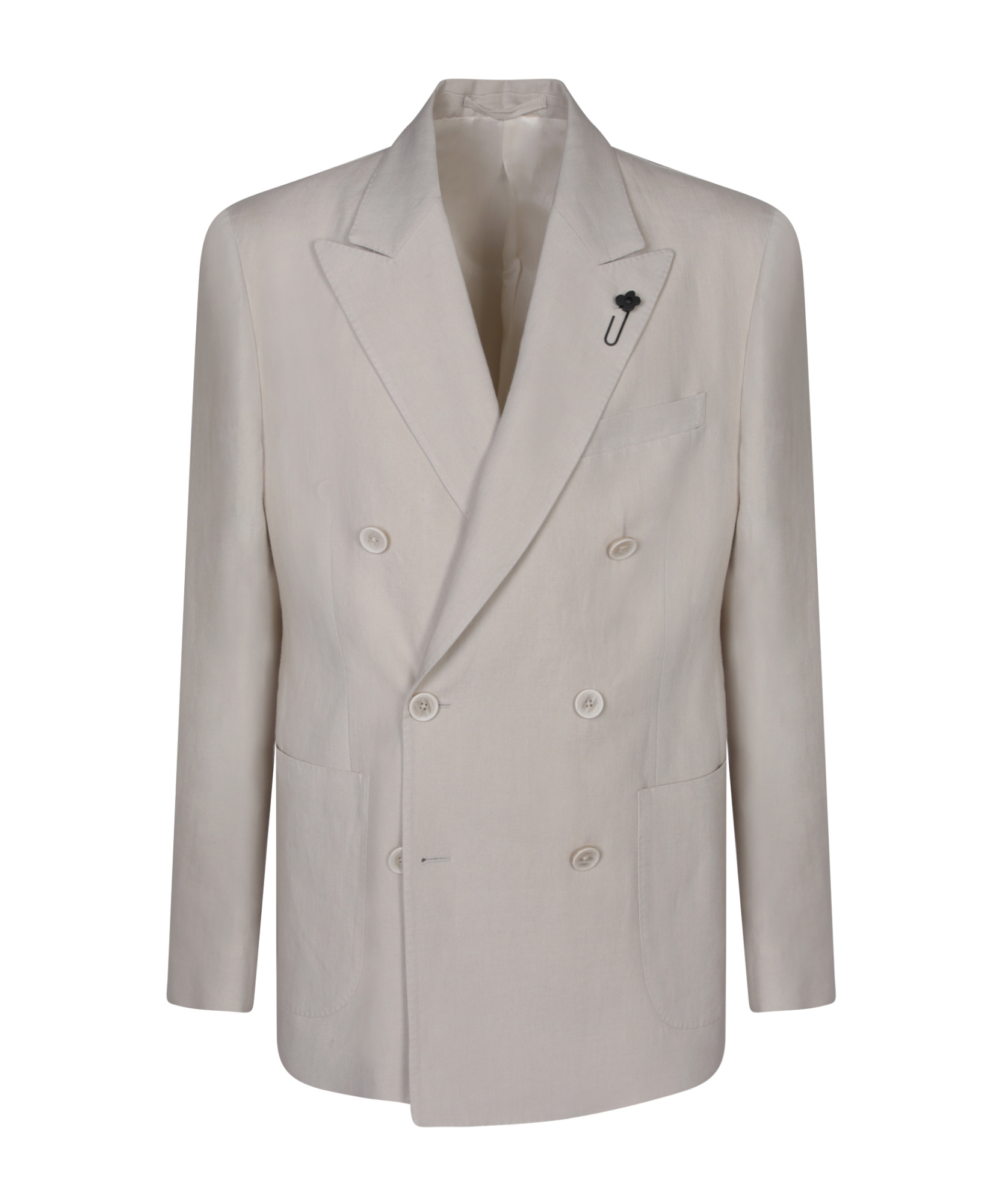 Lardini Prince-of-wales-check Wool Suit In Gray