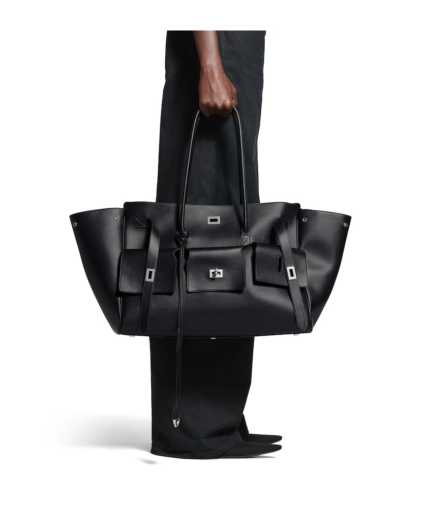 Balenciaga Women's Bel Air Large Carry All Bag In Black In Black