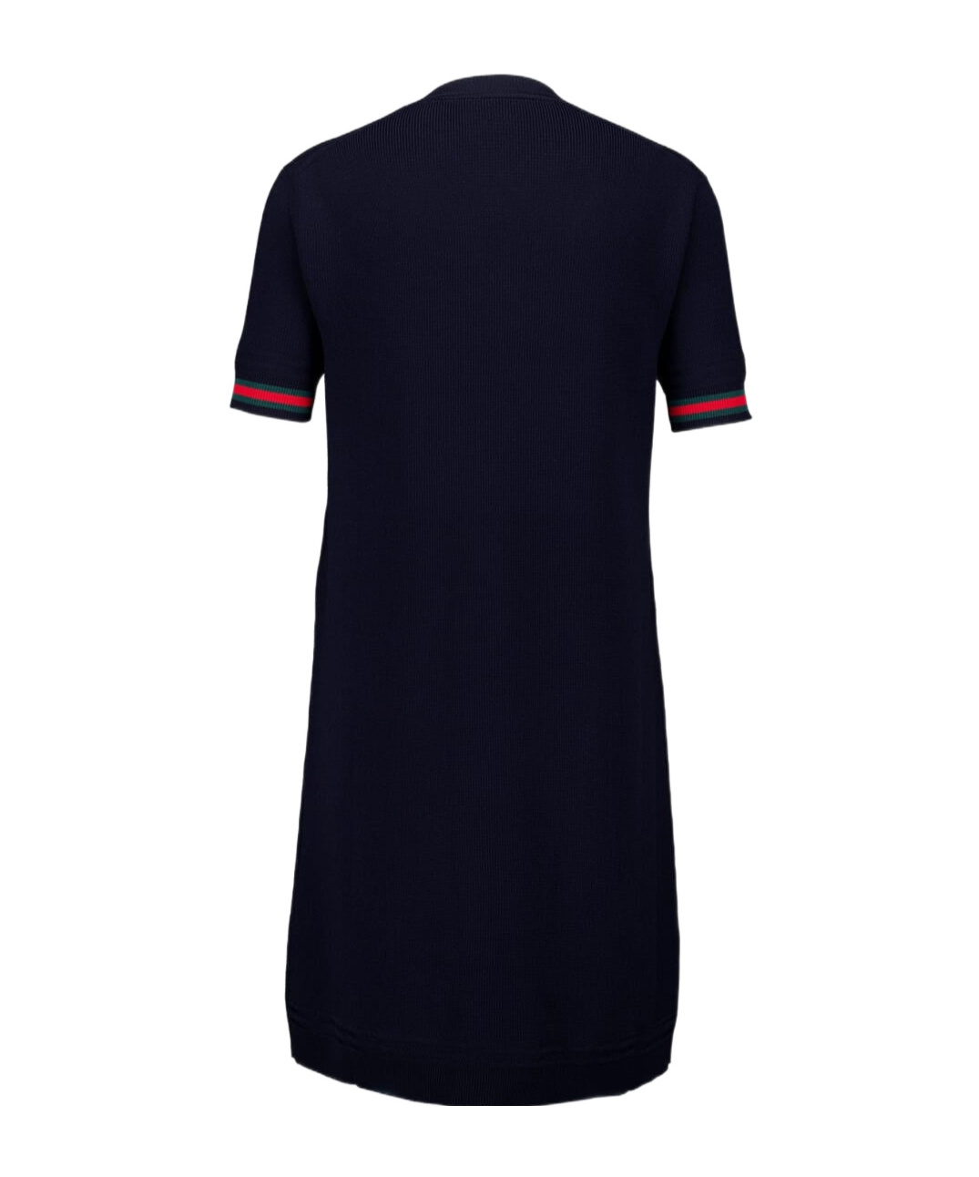 Gucci Web Wool Mini Dress In Black
