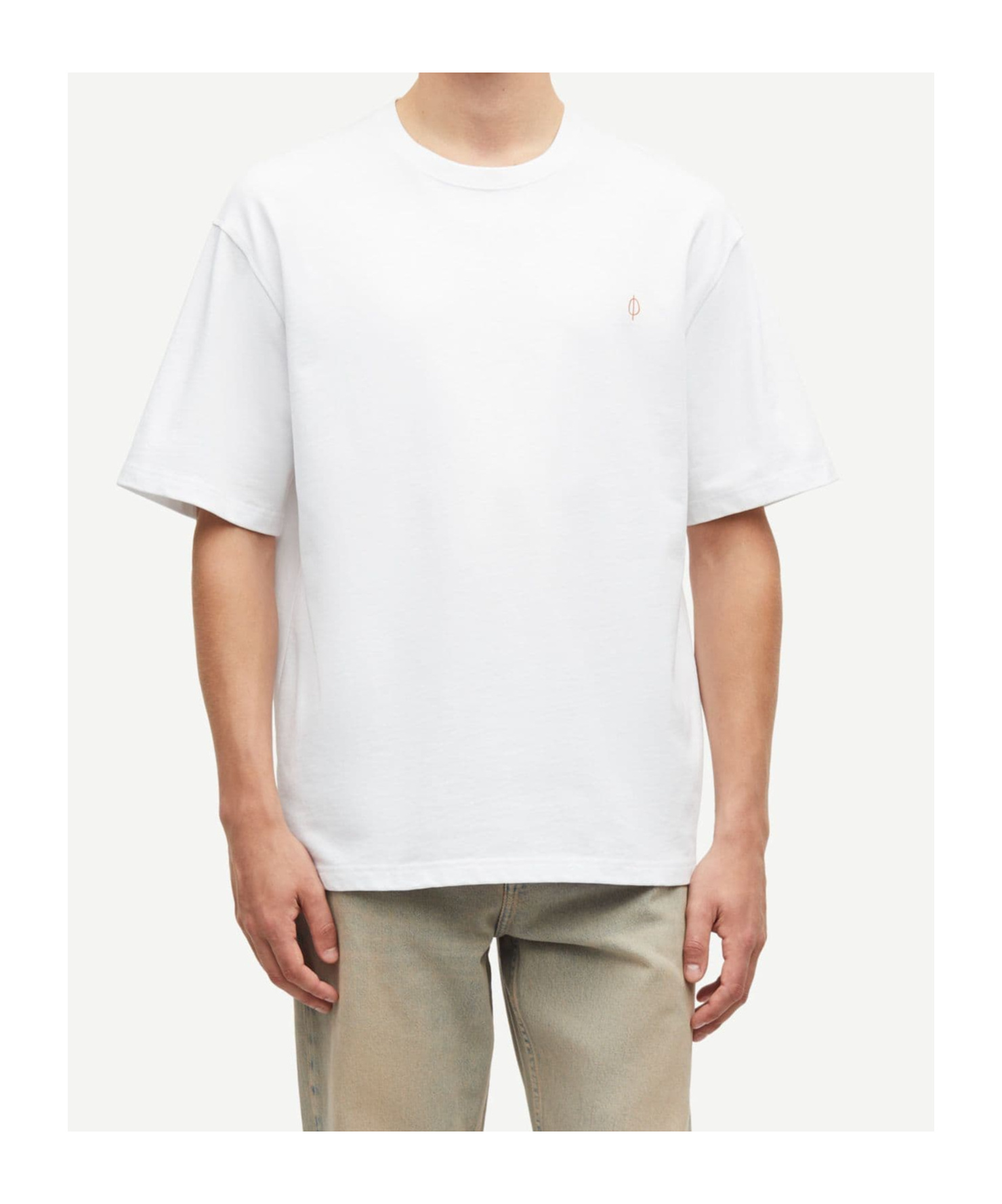 Samsoe & Samsoe Sawandering T-shirt In White