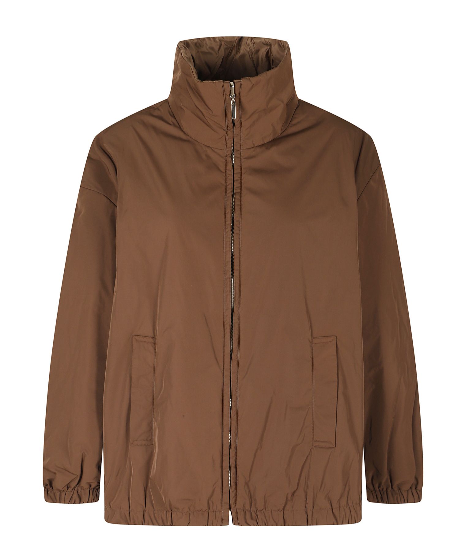 Max Mara The Cube Claudia Reversible Bomber Jacket In Animal Print