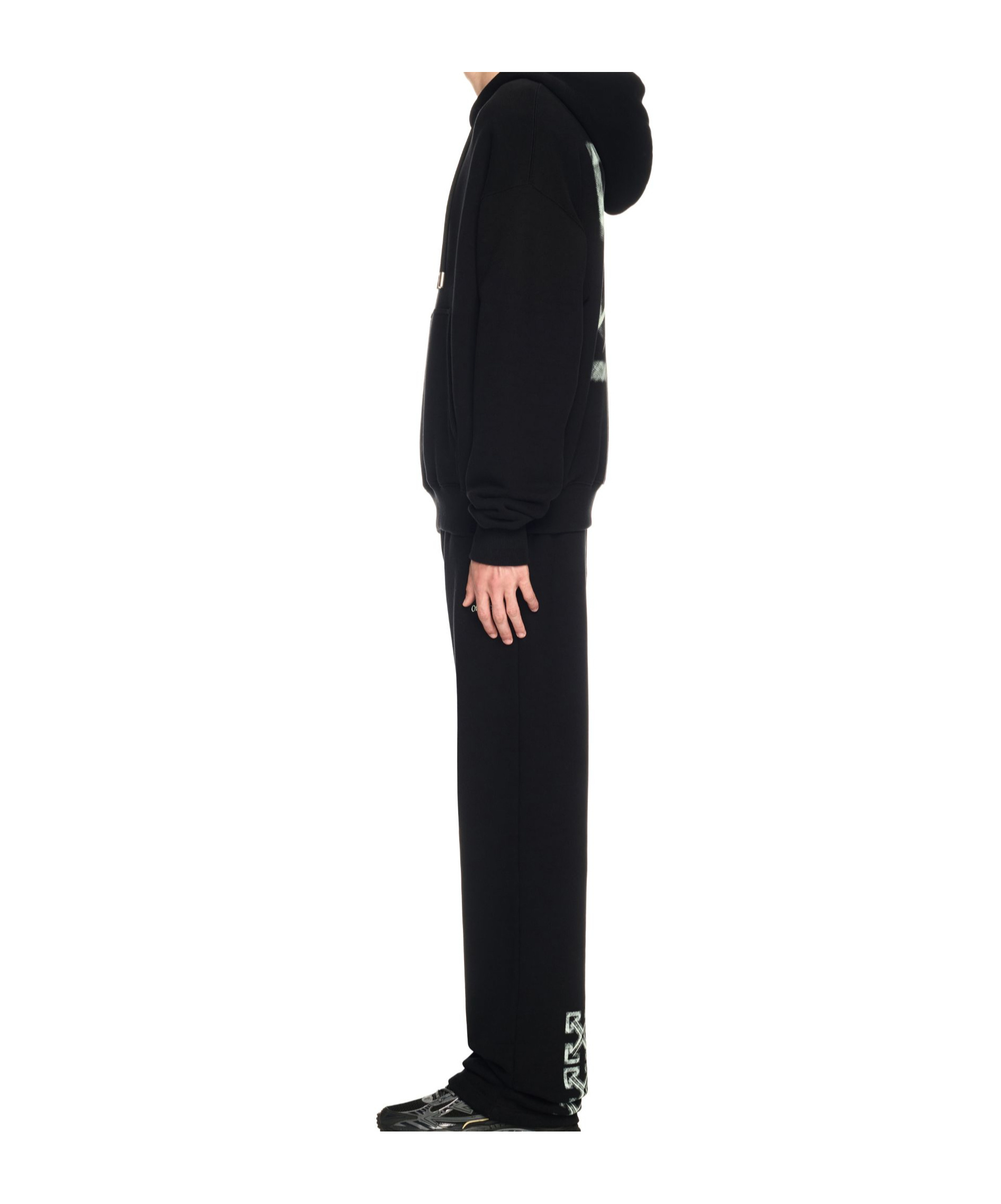 Off-white Off White™ Black Caravaggio Mery Print Hoodie