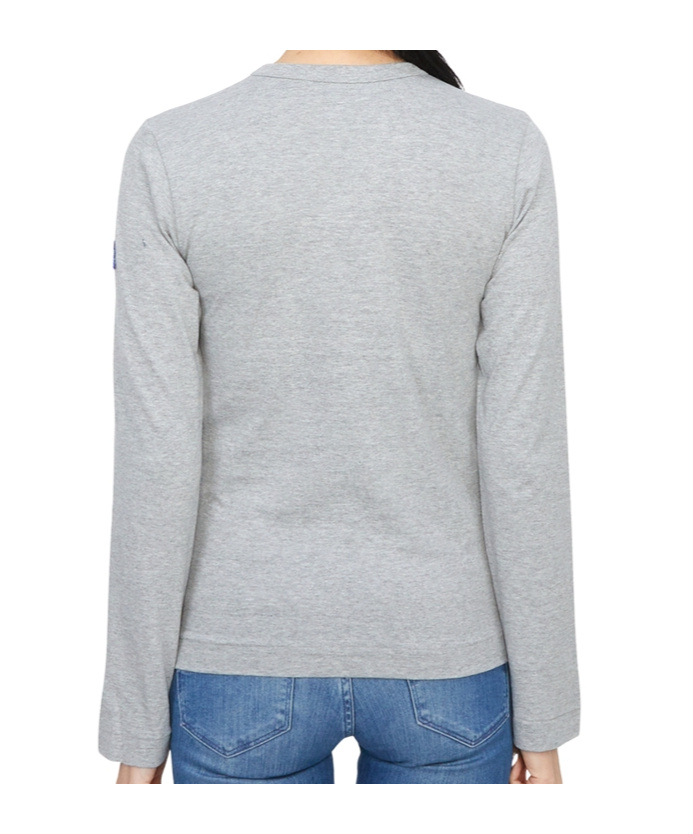 COMME DES GARÇONS LOGO-PATCH LONG-SLEEVE T-SHIRT 