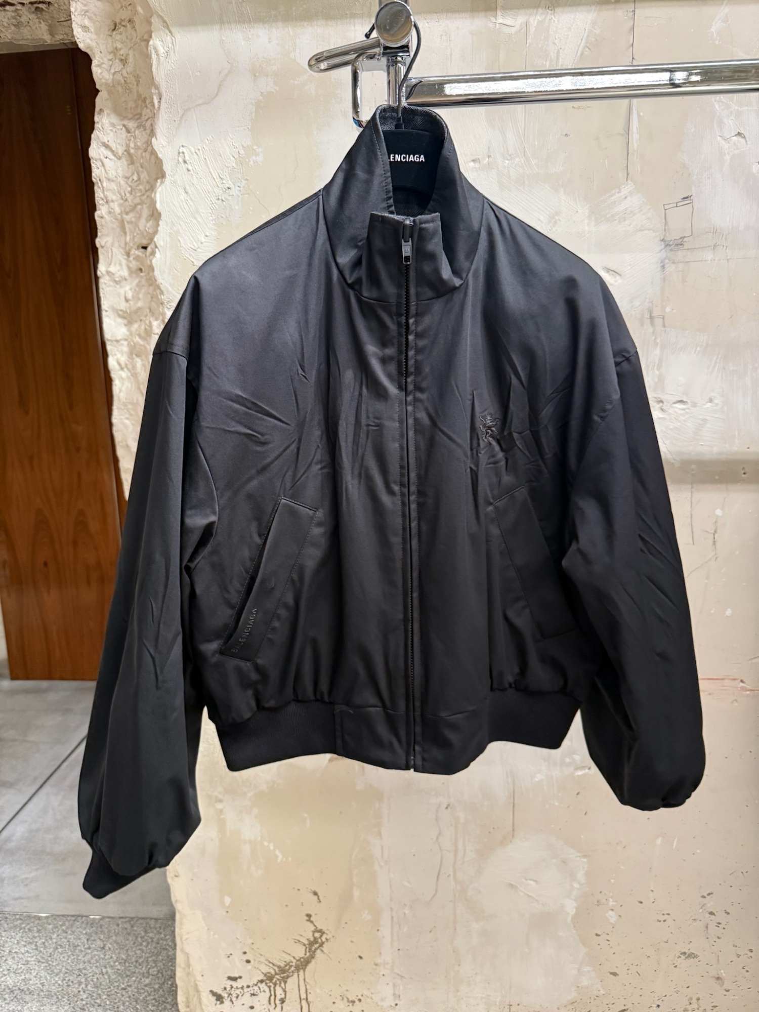 Balenciaga Reversible Jacket In Gray