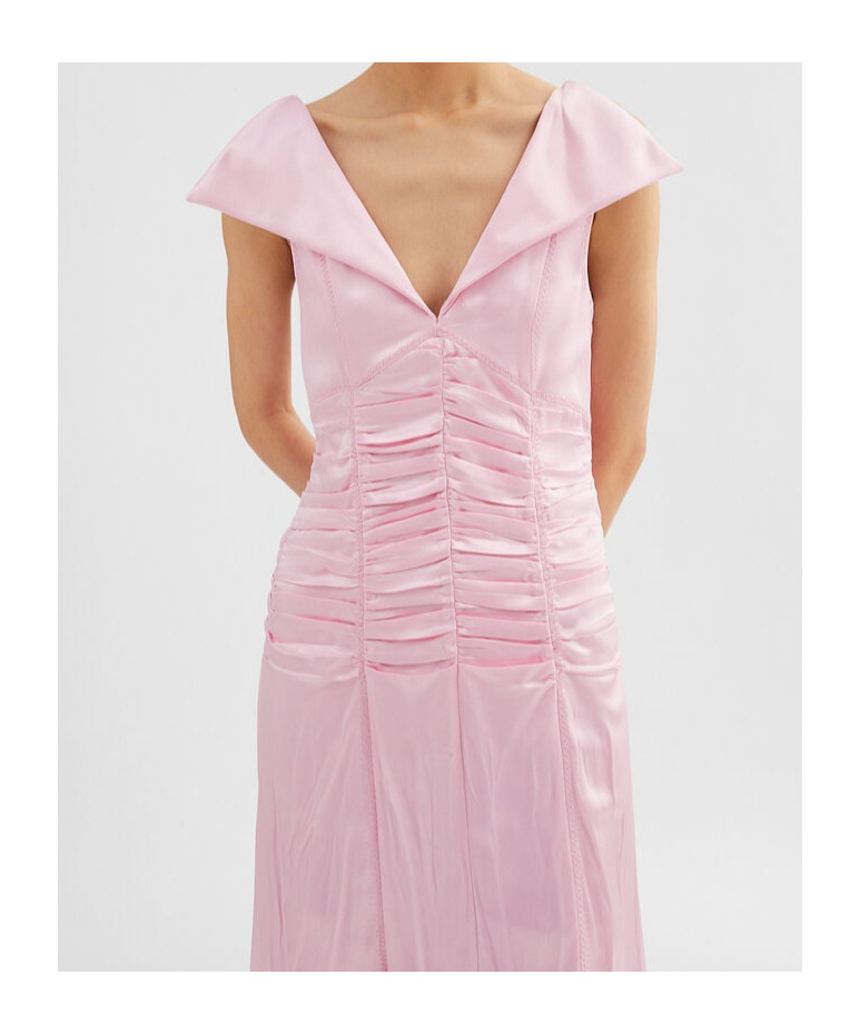 Jil Sander Pleat-detail Midi Dress