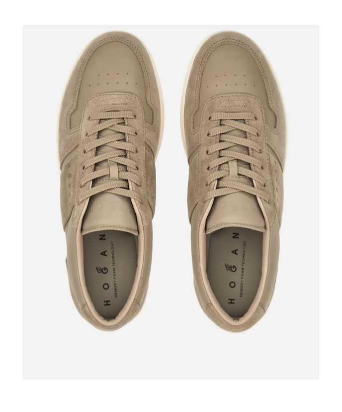 Hogan H668 Sneakers In Nude