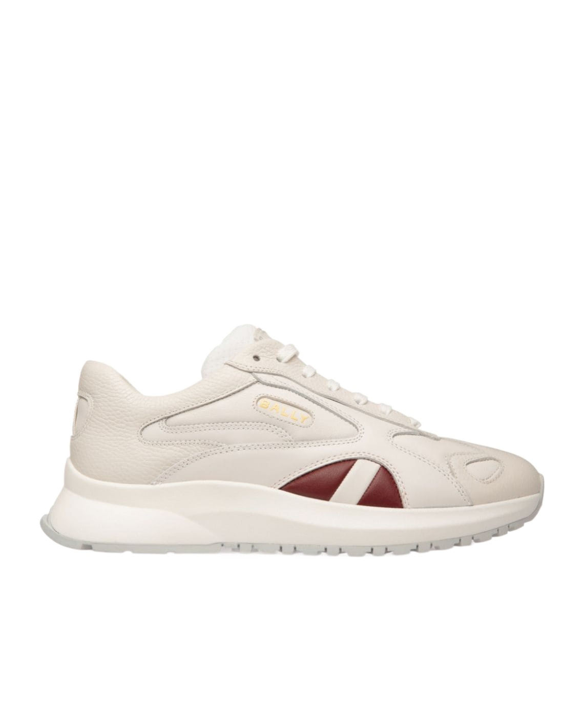 Bally Lace-up Low-cut Sneakers In White
