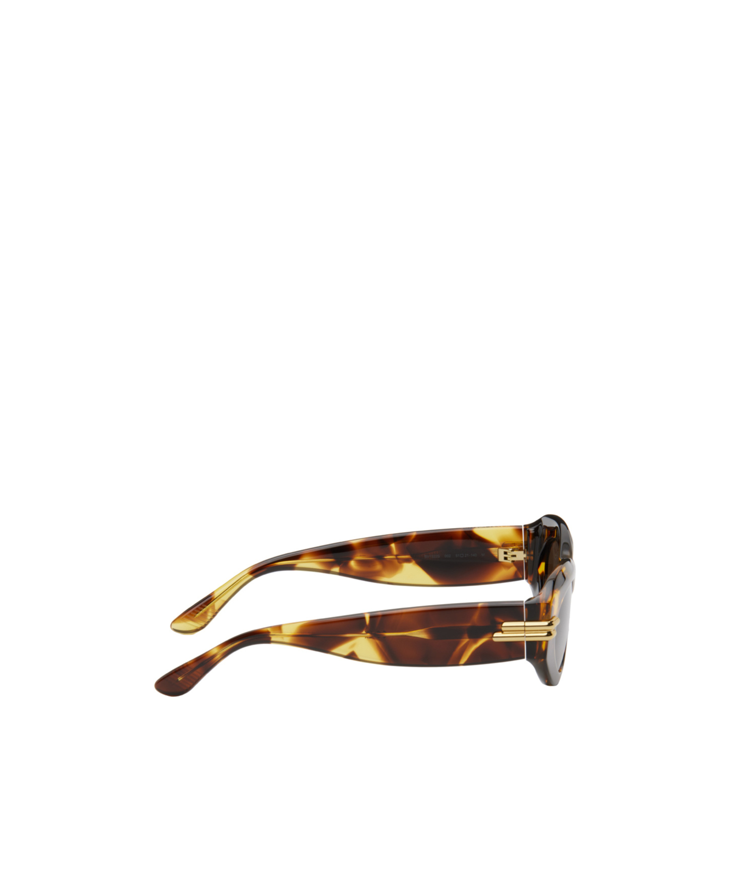 Bottega Veneta Logo Sunglasses In Green
