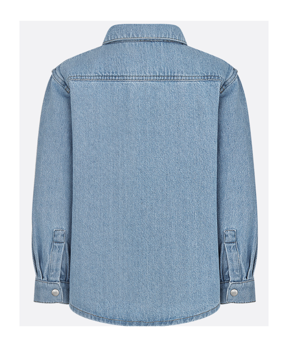 Dior Long-sleeved Shirt In Blue