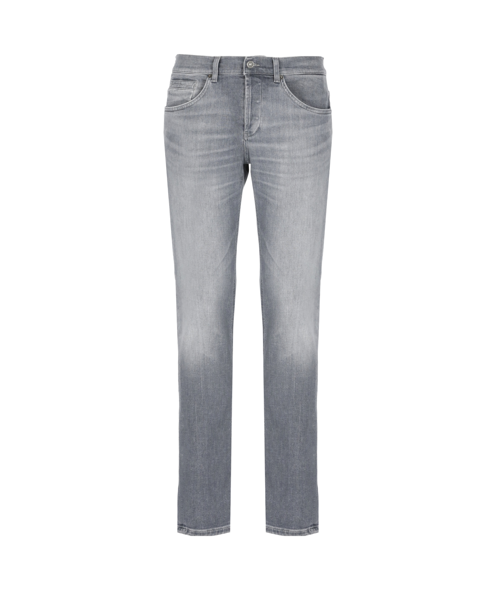 Dondup Denim Trousers With Belt Loops