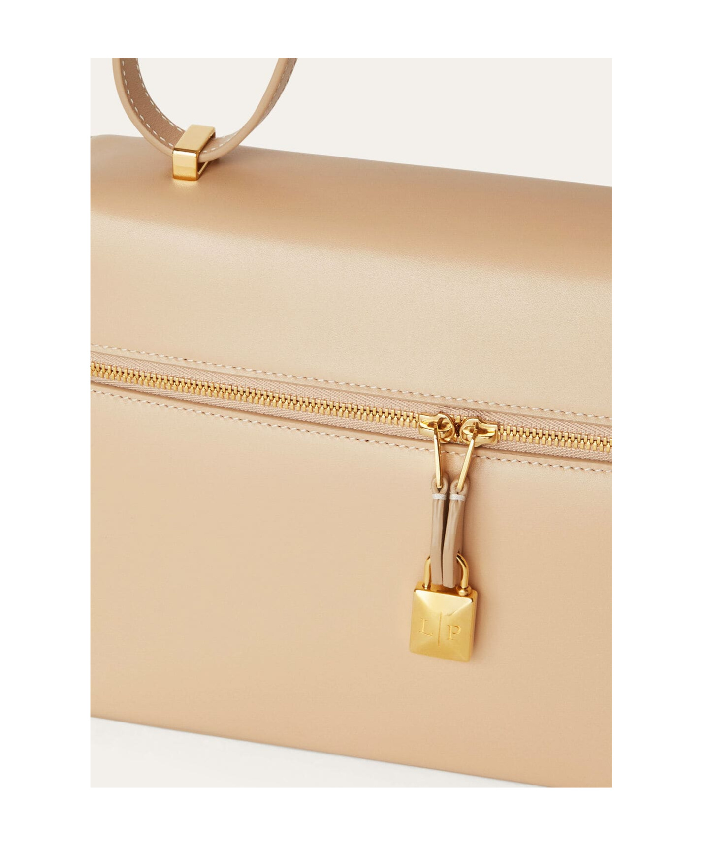 Loro Piana Zip-open Shoulder Bag In Light Frankincense Yellow/sun Gold